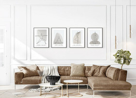 Jooga juliste Warrior/soturi  30x40