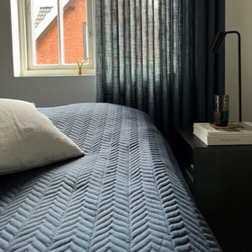 Valentine Päiväpeite 260x260 Sininen