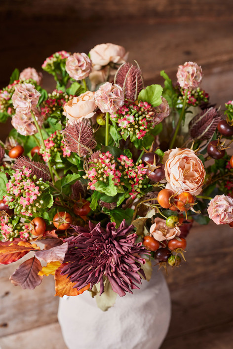 Hortensia 56cm Roosa