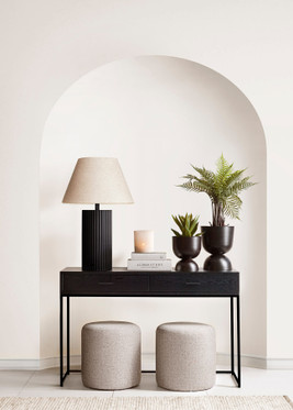 Midtown Pöytävalaisimen Jalka Musta