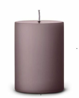 Pilari kynttilä 42 Muted Mauve 7x10 cm 