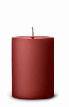 Pilari kynttilä 80 Aged Rust 7x10 cm 