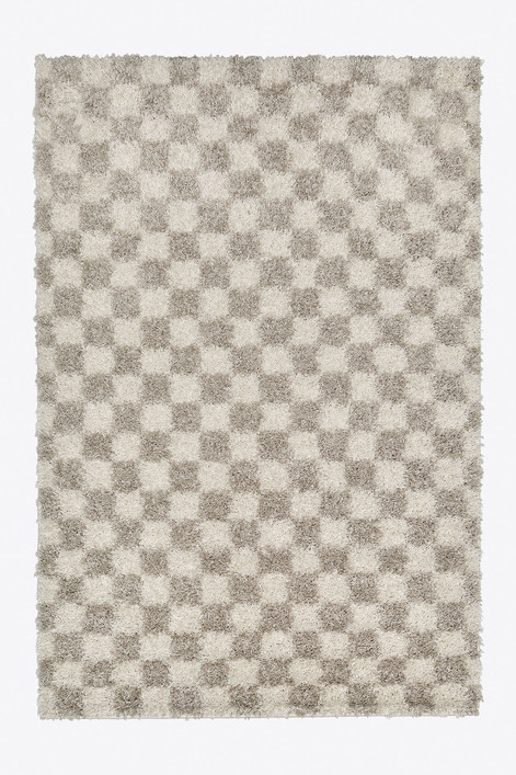 Shakki Nukkamatto Beige/Valkoinen 133x190 cm