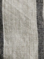 Lovely Linen Sisustustyyny Stripe Black 50x50