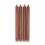 Dinner Candles ECO terracotta 4pcs