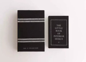 Sohvapöydän kirjasetti musta pellava 2 kpl setti