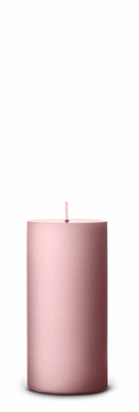 Pilari kynttilä 39 Old rose 7x15 cm 