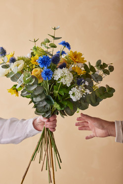 Silkkiruusu vaaleankeltainen 50 cm