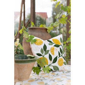 Sitruuna tyynynpäällinen 48x48 monivärinen