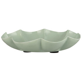 Kynttilänalunen pilarikynttilälle väri vihreä tee 