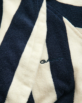 Gant raidallinen kylpytakki Evening blue