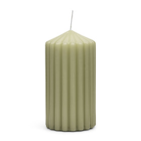 Rib Pilarikynttilä 7x13 vihreä