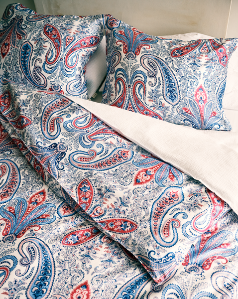 Key West Paisley pussilakana 150x210 Bold violet