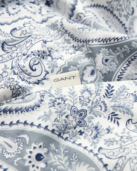 Key West Paisley pussilakana 150x210 Heather grey