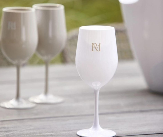 RM Monogram viinilasi ulkokäyttöön