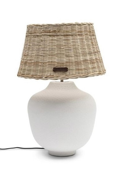 Rustic Rattan Naxos lampunvarjostin 40x22