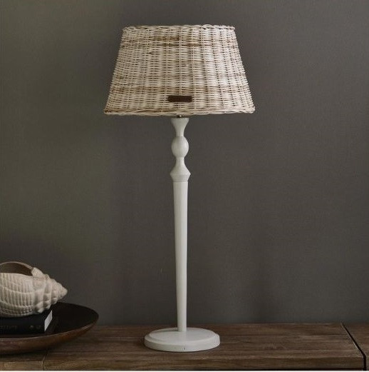 Rustic Rattan Naxos lampunvarjostin 40x22