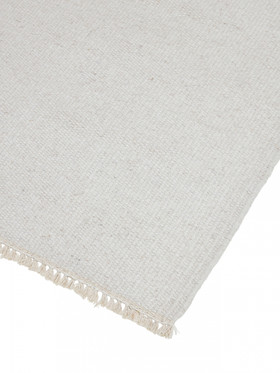 John villamatto luonnonvalkoinen 70 x 200cm, Svanefors