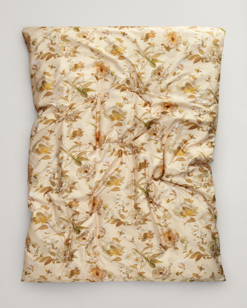 Gant Floral pussilakana 150x210 Putty