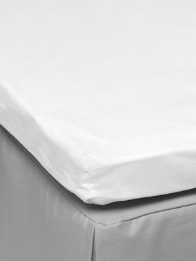 Satina kirjekuori aluslakana orgaanista valkoista puuvillaa 90x200