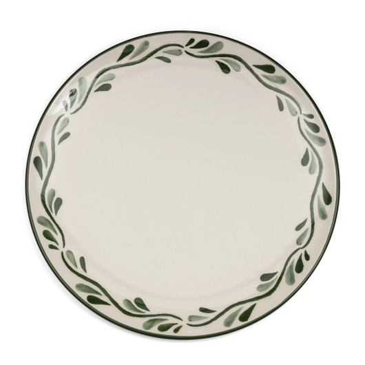 Riviera Maison Menton lautanen vihreä 26 cm