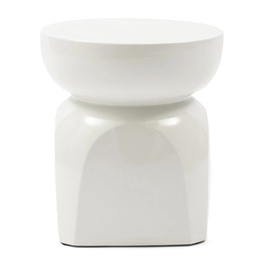 Riviera Maison sivupöytä Porto valkoinen 37 cm