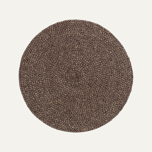 Dixie Ella pyöreä pöytätabletti Ruskea/Natural 38 cm