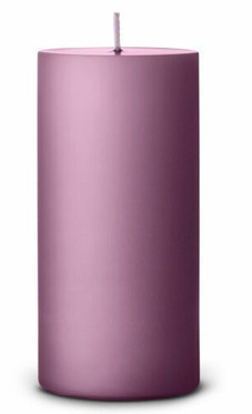 Pilari kynttilä 47 Dusty Lilac 7x15 cm 