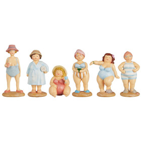 Naiset uima-asuissa 6 erilaista hahmoa, Ib Laursen