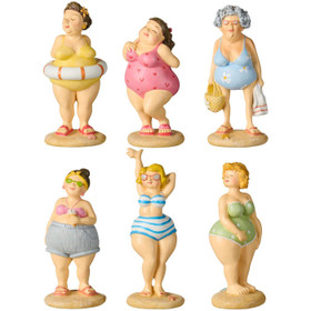 Naiset uima-asuissa 6 erilaista hahmoa, Ib Laursen