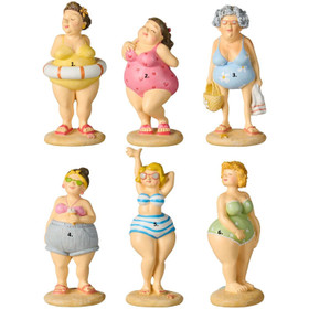 Naiset uima-asuissa 6 erilaista hahmoa, Ib Laursen