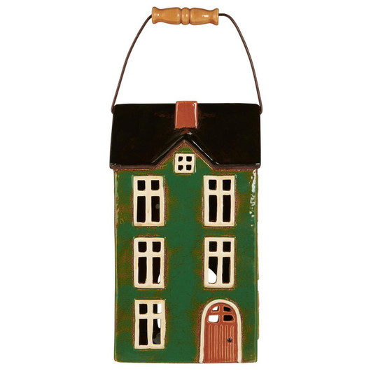 Talolyhty Nyhavn puisella kahvalla ja ruskealla ovella  