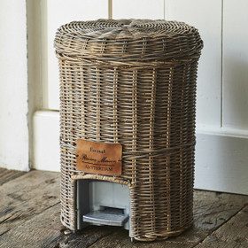 Rustic Rattan Classic poljinroska-astia