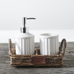 Rustic Rattan Saippuatarjotin Riviera Maison