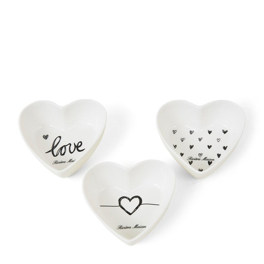 Lovely Heart kulhot 3 pcs