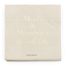Meals & Memories lautasliina paperinen