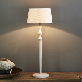 Riviera Maison Taper lampunvarjostin valkoinen  30x17