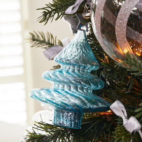 Joulukuusenkoriste Sparkling Christmas Tree sininen Riviera Maison