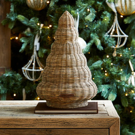 Rustic Rattan Wavy joulukuusi Riviera Maison