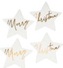Merry Christmas Star lasinaluset 4 kpl Riviera Maison