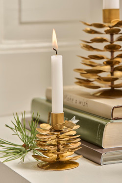 Kynttilänjalka Gloria 1,3 cm kynttilälle Ib Laursen