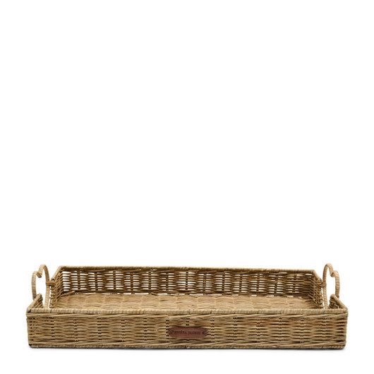 Rottinkitarjotin Happy Heart Riviera Maison 51x30 cm