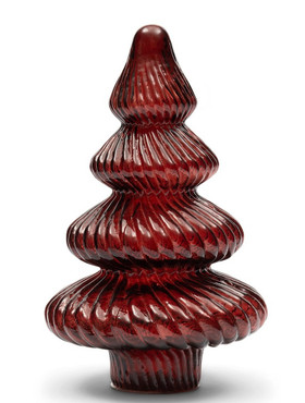 Punainen Glacier joulukuusi LED -valoilla 