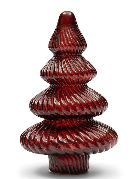 Punainen Glacier joulukuusi LED -valoilla 