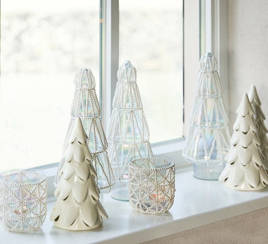 Tree Sparkling Pearls Decoration M Riviera Maison