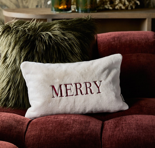 Merry Christmas tyynynpäällinen 50x30 cm Riviera Maison