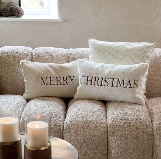 Merry Christmas tyynynpäällinen 50x30 cm Riviera Maison