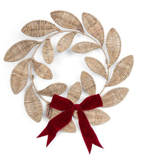 Rottinkinen joulukranssi halkaisija 43 cm