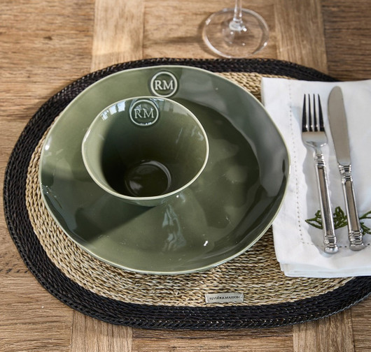 Portofino kulho vihreä M Riviera Maison