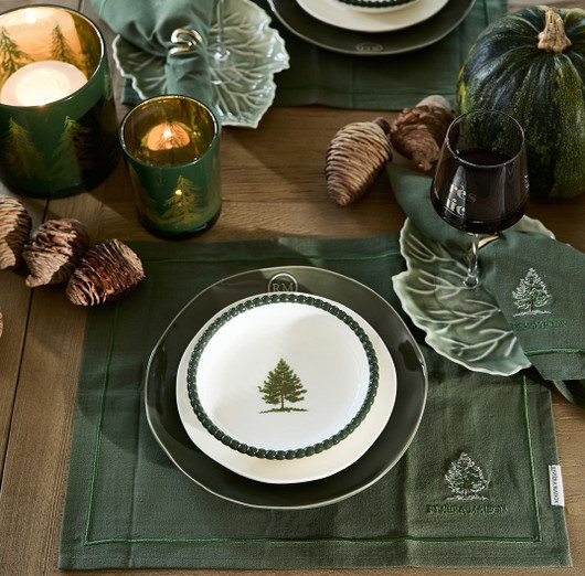 Portofino ruokalautanen vihreä halkaisija 26 cm Riviera Maison